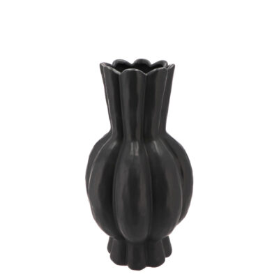 Garlic vaas zwart H30