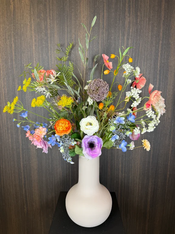 Zijdenbloemen boeket Fenna
