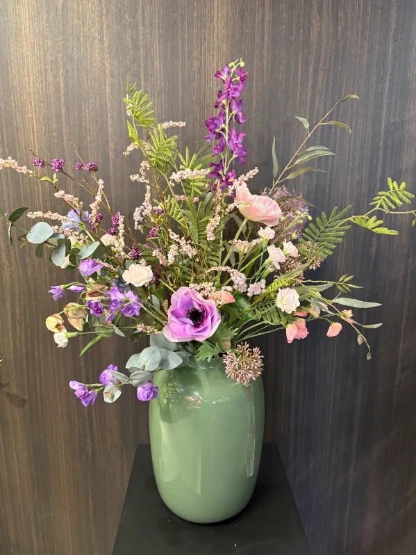 zijden bloemen boeket Sisa
